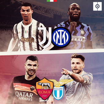 Previas: Juve - inter y Roma - Lazio, 08/02/2022