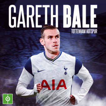 Gareth Bale para Tottenham, 08/02/2022