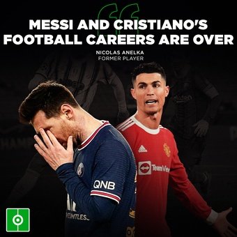 statements on Messi and Cristiano, 18/03/2022
