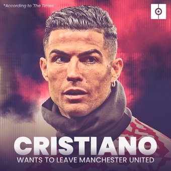 Cristiano wants to leave Manchester United, 03/07/2022