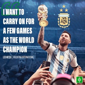 Messi, on his retirement from Argentina, 21/12/2022