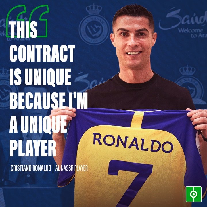 Ronaldo on his contract at Al Nassr