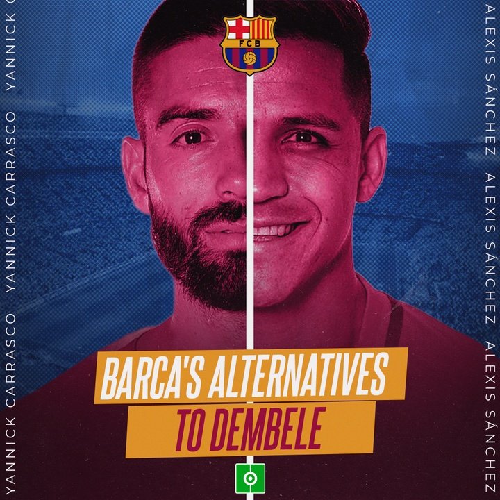 Barca's alternatives to Dembele