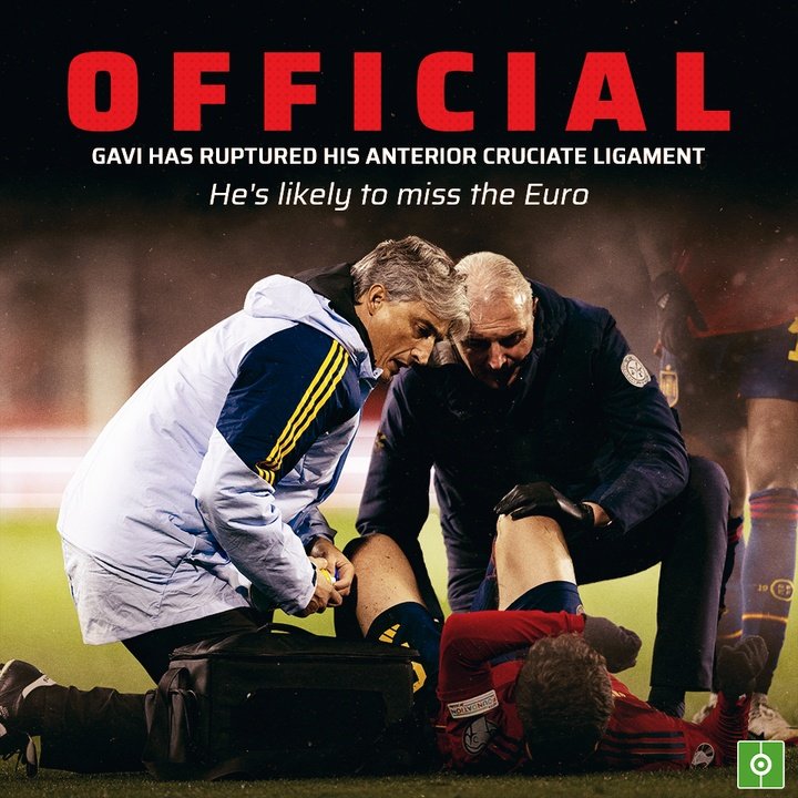 Rotura del cruzado Gavi en