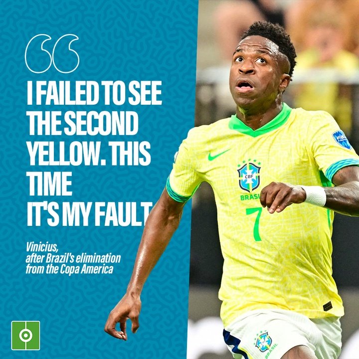 Vinicius Copa America elimination