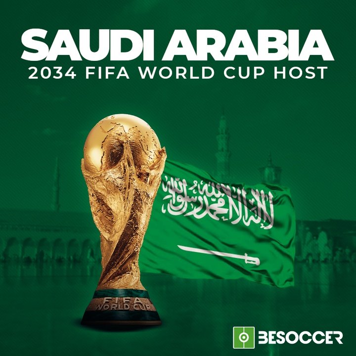 Saudi Arabia 2034 FIFA World Cup host