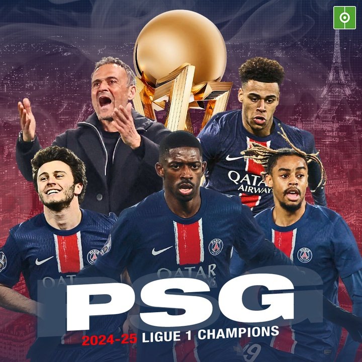 PSG, Campeón de la Ligue 1 2024-25