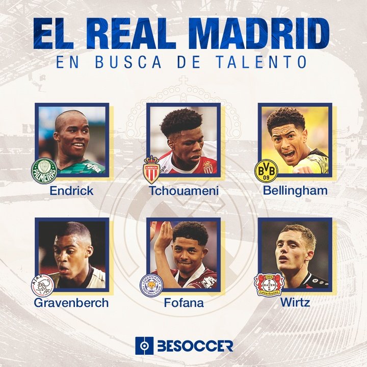 El Real Madrid sigue a estas promesas