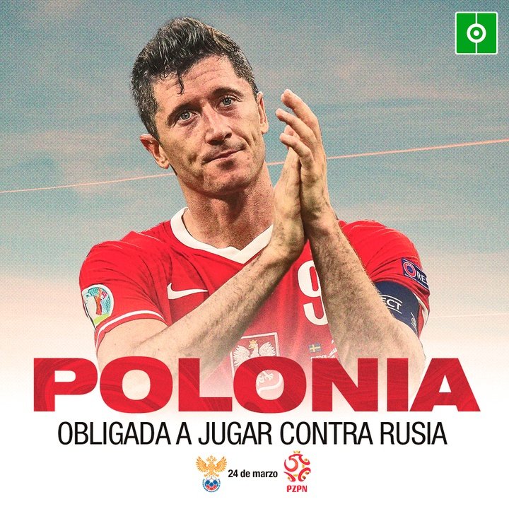 Polonia, obligada a jugar contra Rusia