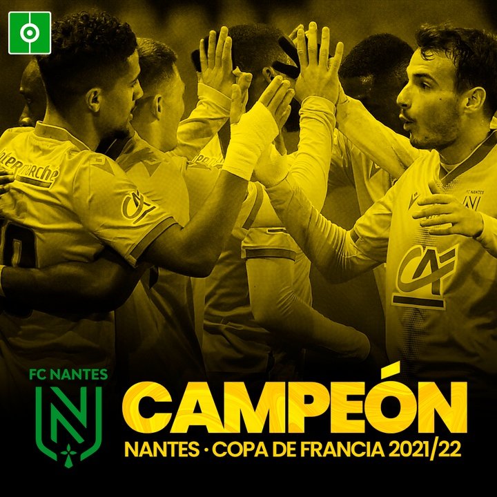 Nantes gana COPA FRANCIA