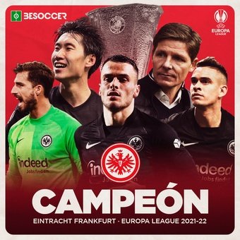 Eintracht Frankfurt, campeón Europa League, 19/05/2022