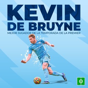 De bruyne MVP premier, 22/05/2022