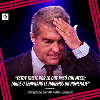 Cita LaPorta sobre Messi, 17/06/2022