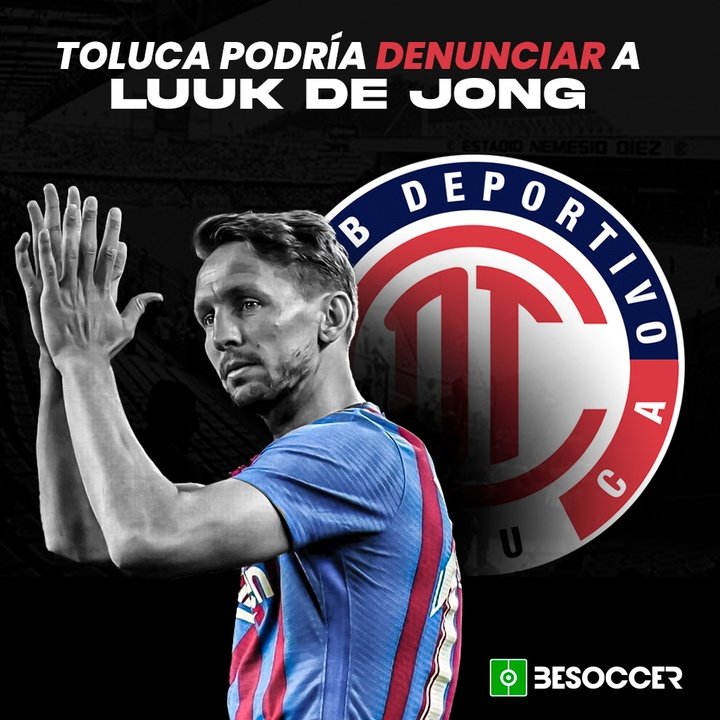 Toluca podría denunciar a Luuk de Jong