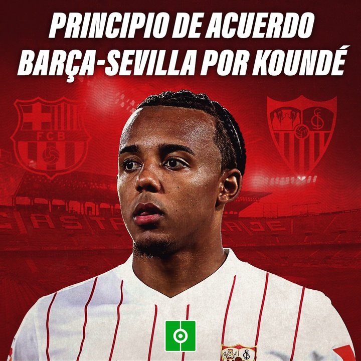Principio de acuerdo Barça-Sevilla por Koundé