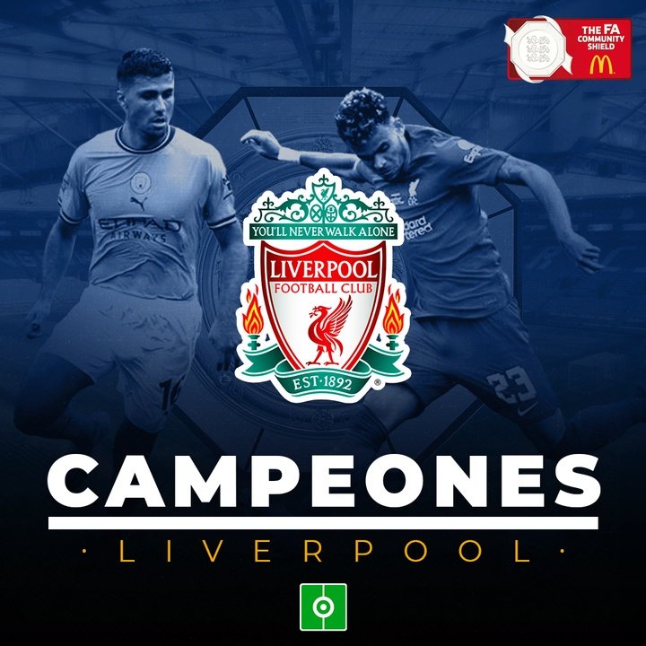Liverpool campeón de Community Shield