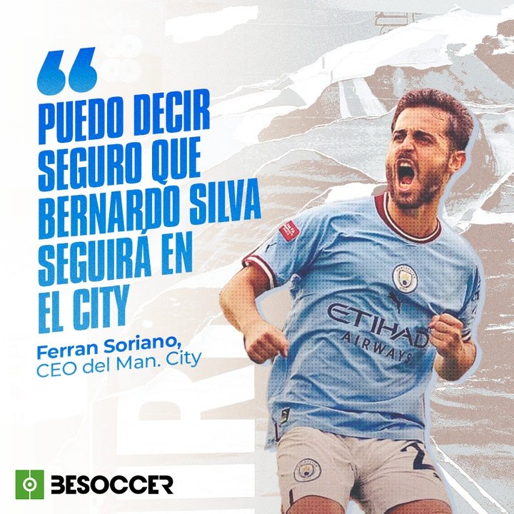 Ferran Soriano sobre Bernardo SIlva
