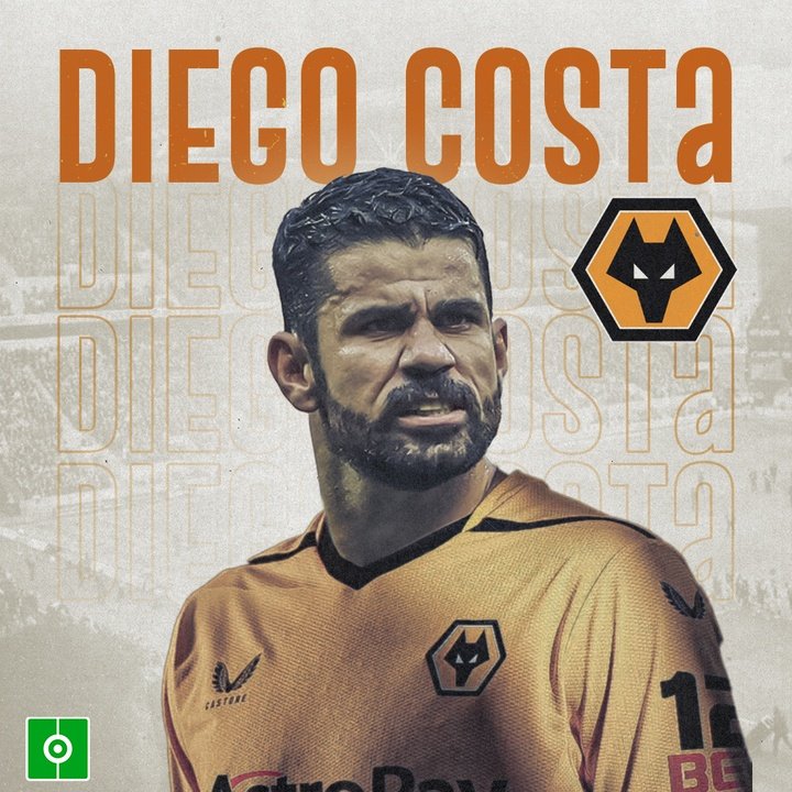 Los Wolves fichan a Diego Costa