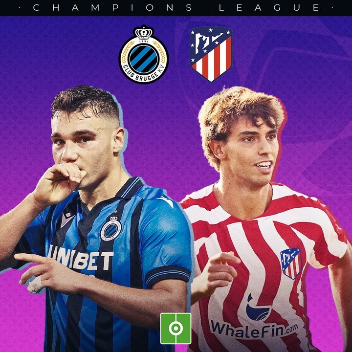Previa champions 4 octubre Brujas Atleti
