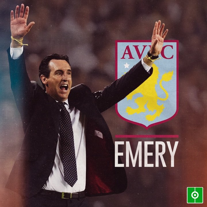 Emery nuevo entrenador del Aston Villa