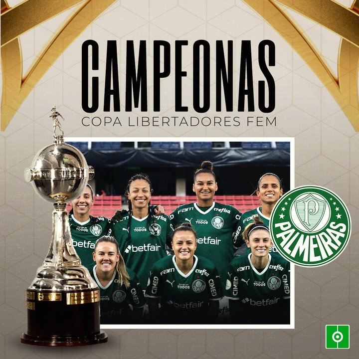 Palmeiras Campeonas Copa Libertadores Fem