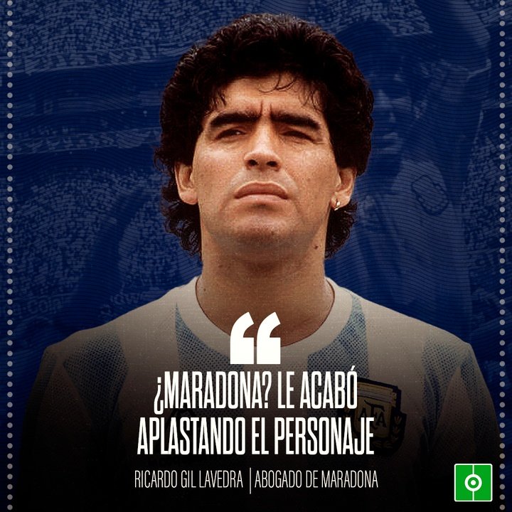 Ricardo Gil sobre Maradona