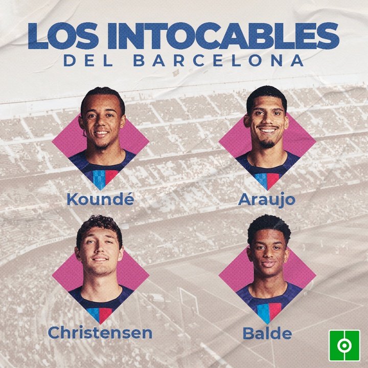 Los intocables del Barça