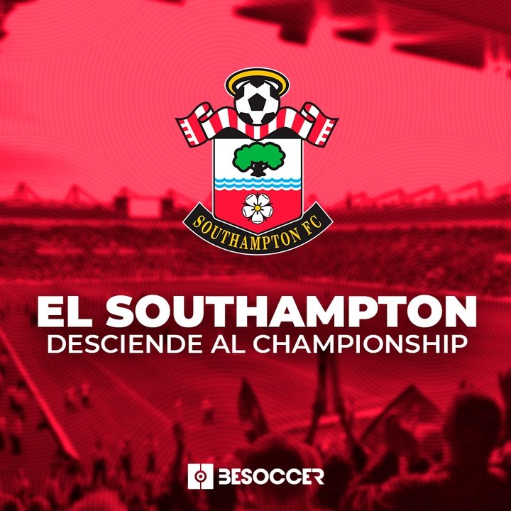 El Southampton desciende
