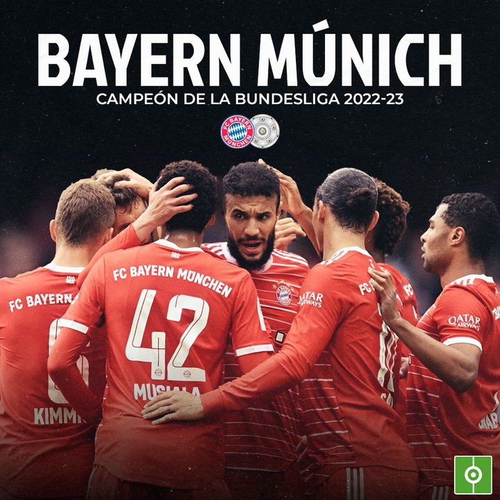 Bayern, campeón de la Bundesliga 2022-23