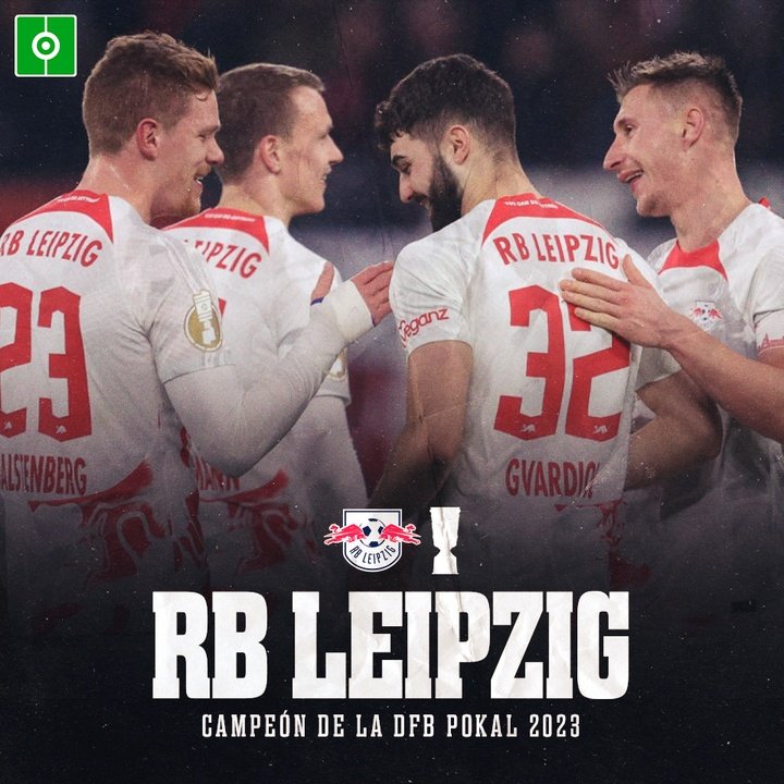RB Leipzig, campeón de la DFB Pokal 2023