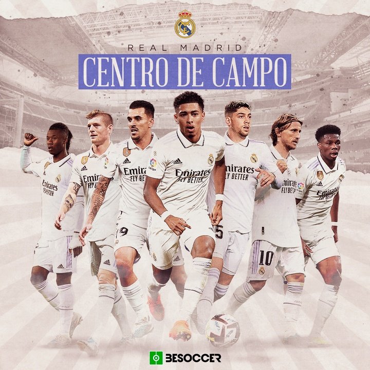 El centro del campo del Real Madrid