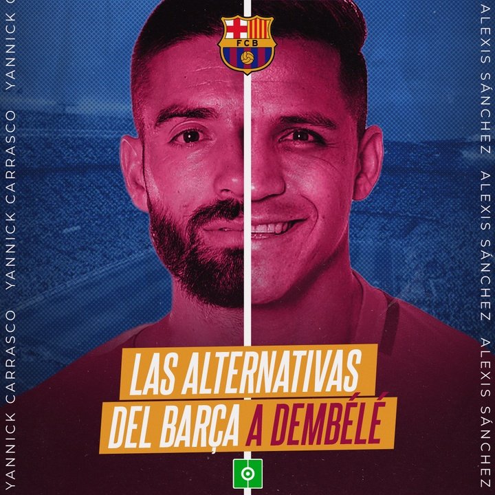 Las alternativas del Barça a Dembélé