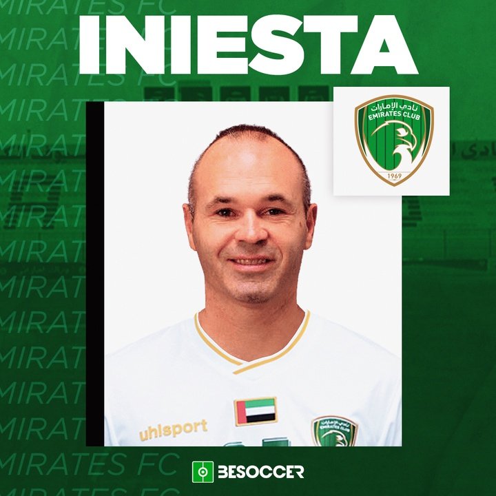 Iniesta ficha por el Emirates FC