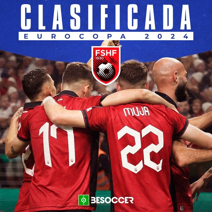 Albania, clasificada Eurocopa 2024