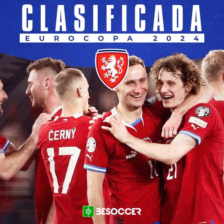 Republica Checa clasificada Eurocopa 2024