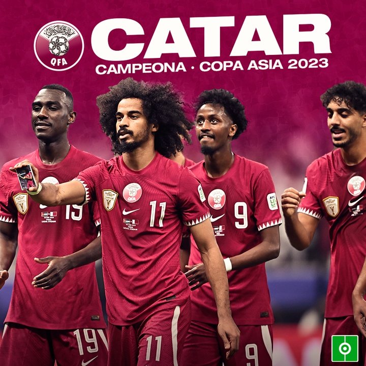 Catar campeona copa asia 2023