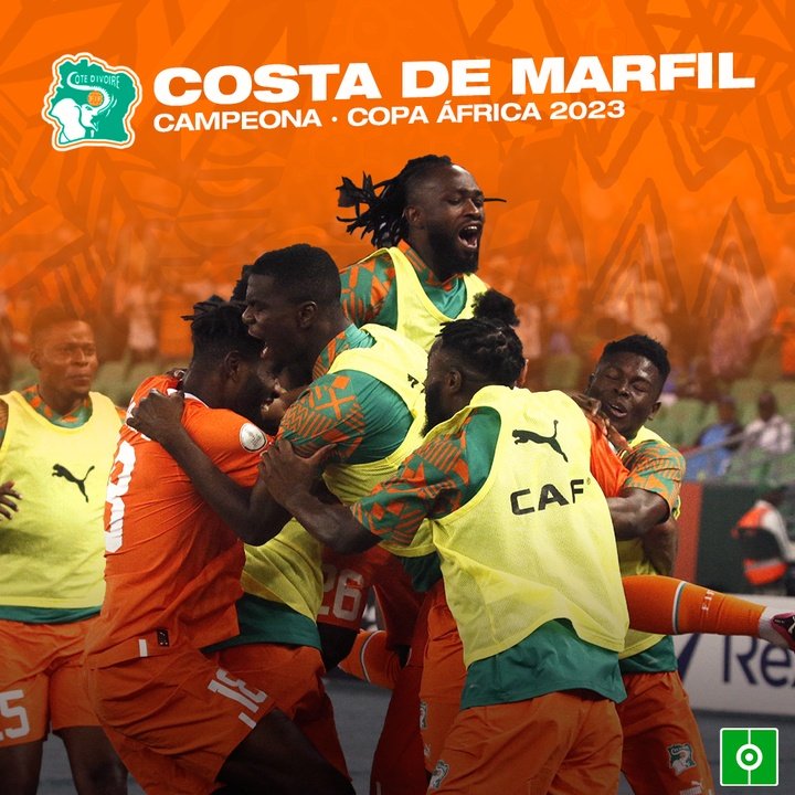 Gana COSTA DE MARFIL - Campeón Copa África