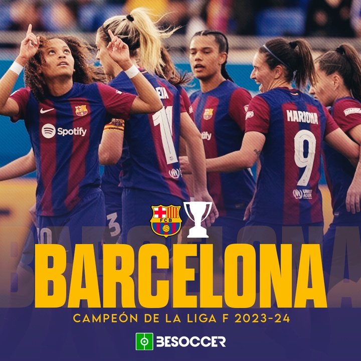 Barcelona Fem, campeón de Liga