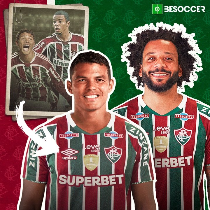 Thiago Silva y Marcelo se reencuentran