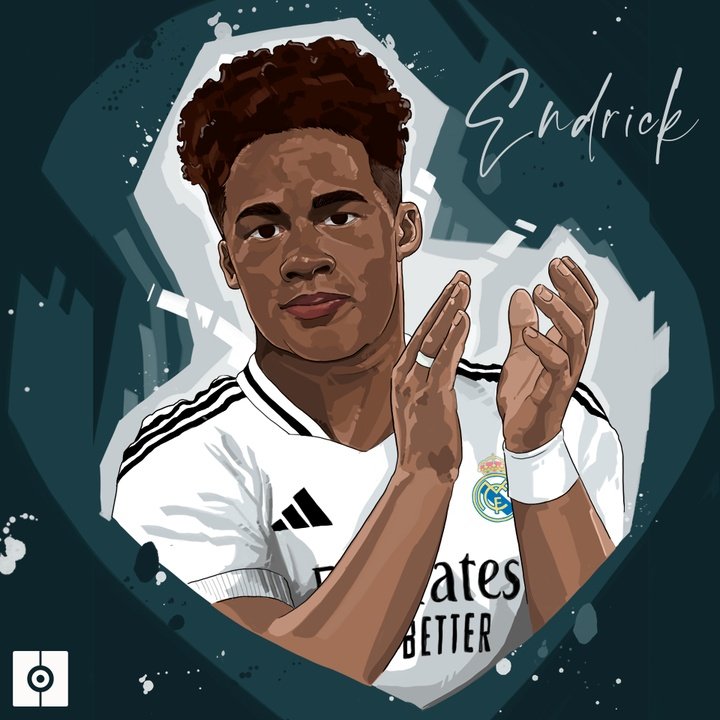 Endrick llega al Real Madrid