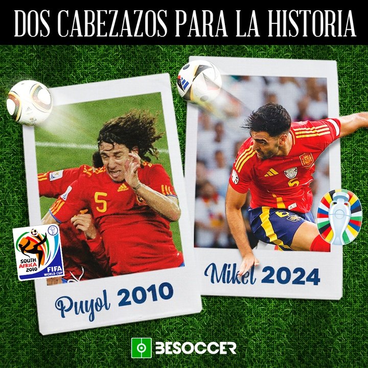 Dos cabezazos para la historia