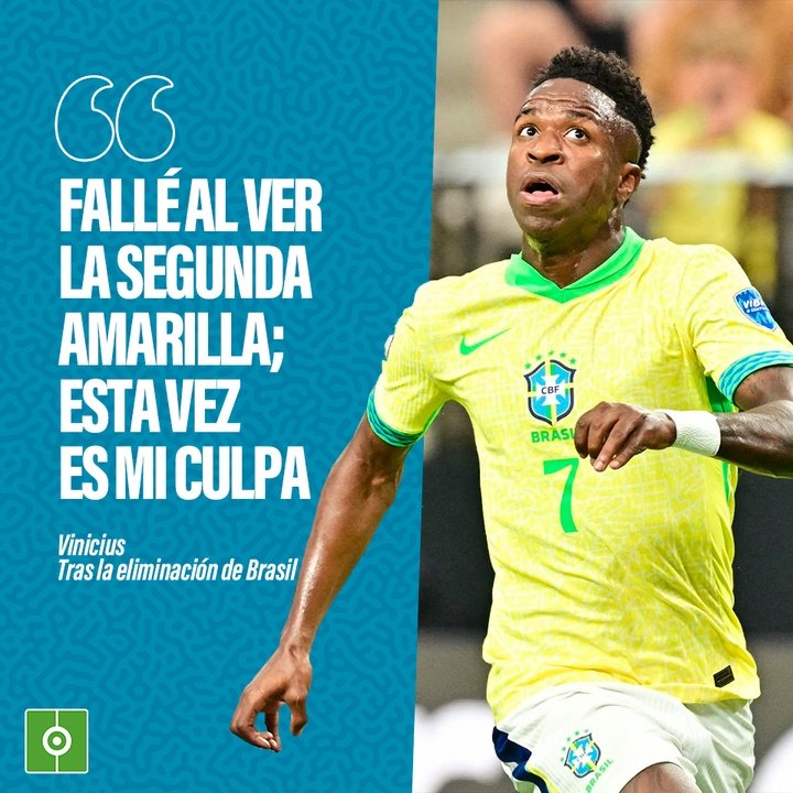 Vinicius pide perdón