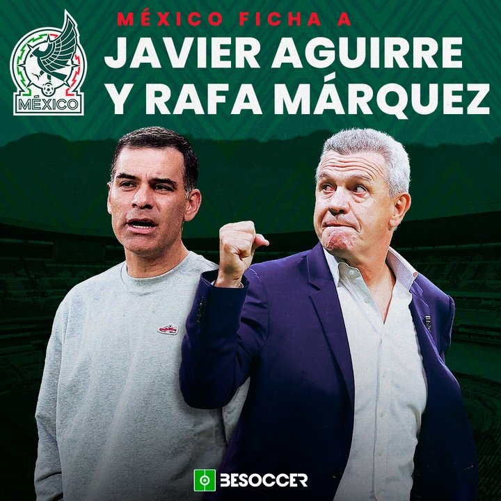 México ficha a Aguirre y Rafa Márquez