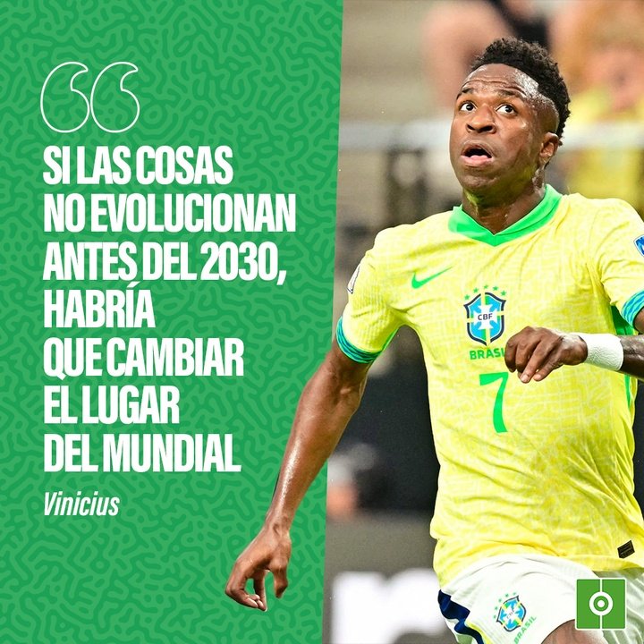 Vinicius, sobre el Mundial 2030