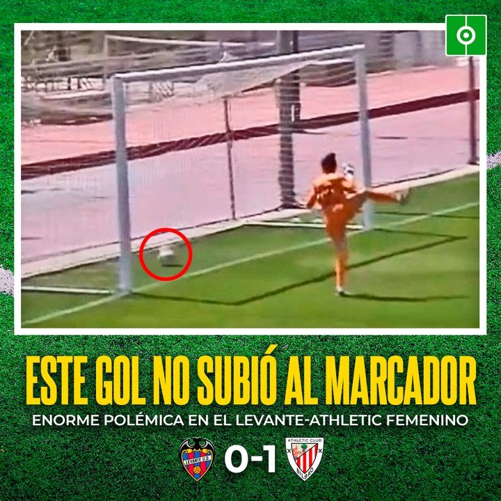 Gol fantasma en la Liga F