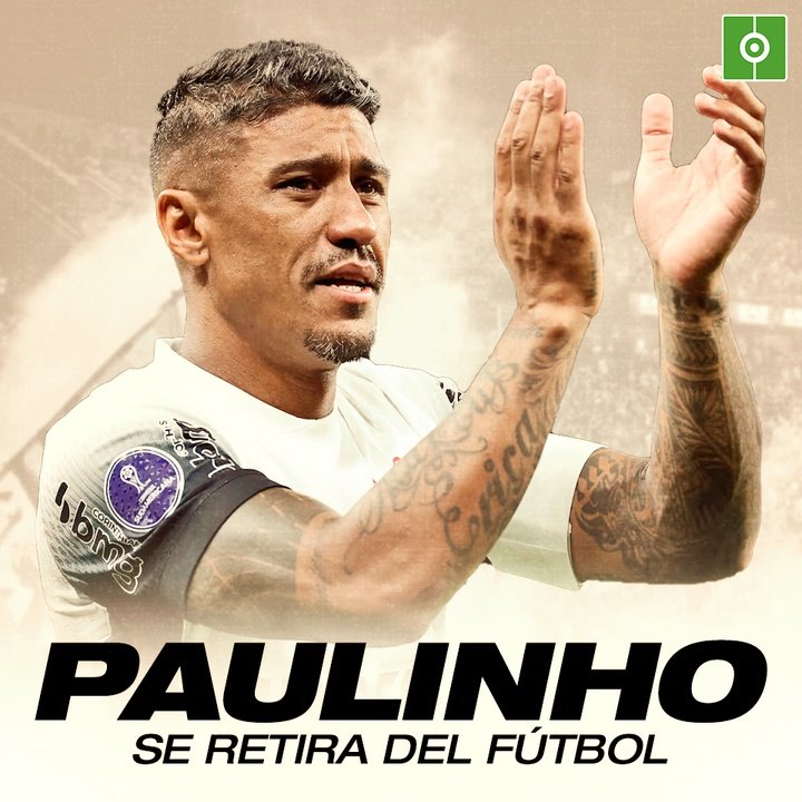 Paulinho se retira del fútbol