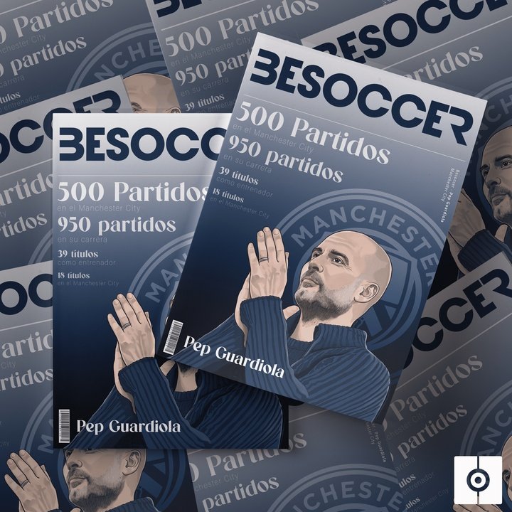 500 partidos de Guardiola en el Manchester City