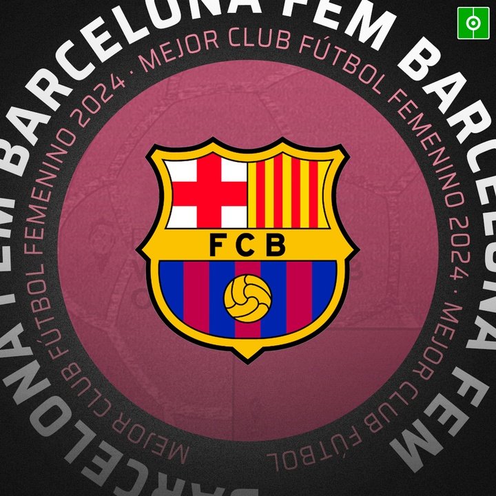 Barcelona Fem, mejor club 2024