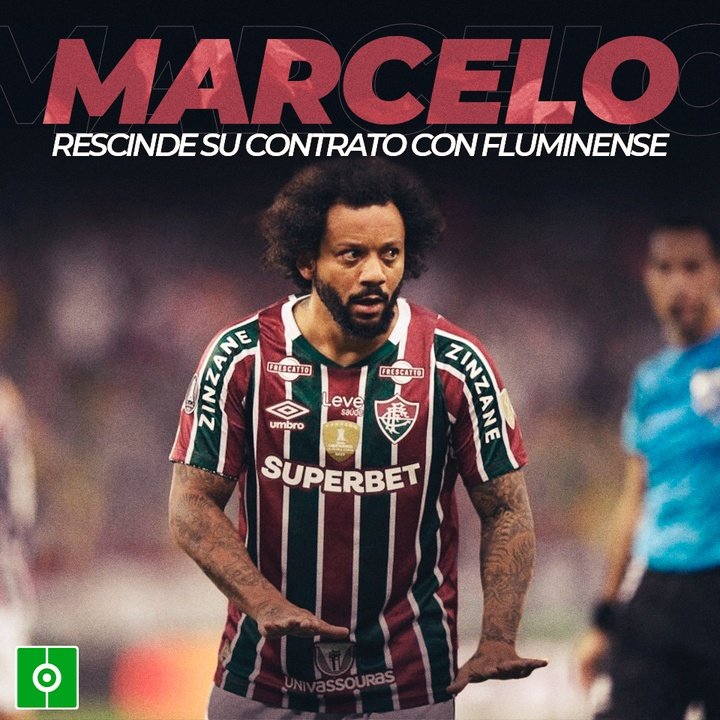 Marcelo rescinde su contrato con Fluminense