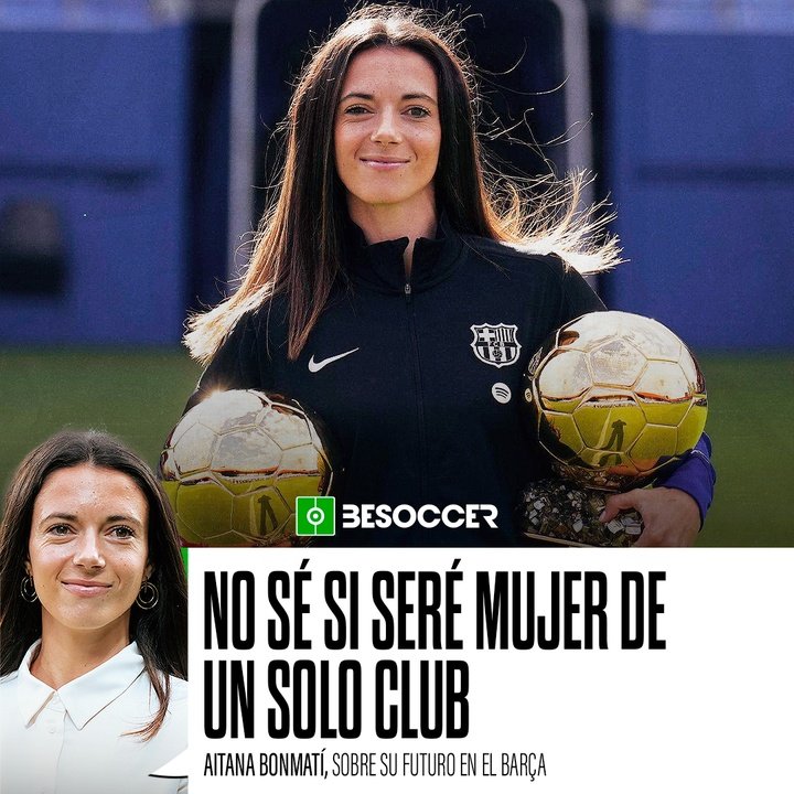 Aitana Bonmatí, sobre su futuro en el Barça